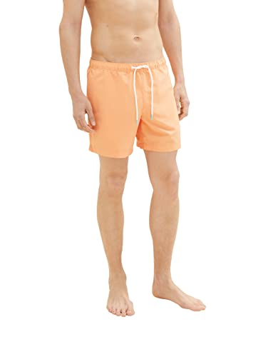 TOM TAILOR Herren 1035050 Badeshorts, 22225 - Washed Out Orange, XS von TOM TAILOR