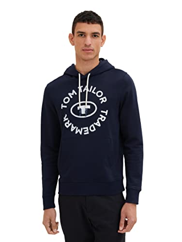 TOM TAILOR Herren 1035531 Sweatshirt, 10668 - Sky Captain Blue, XXL von TOM TAILOR