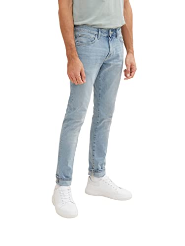 TOM TAILOR Herren 1035651 Josh Regular Slim Jeans, 10280 - Light Stone Wash Denim, 34W / 34L von TOM TAILOR