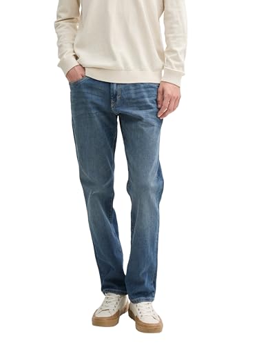 TOM TAILOR Herren 1035877 Jeans Marvin Straight, 10110-Blue Denim, 36W x 32L von TOM TAILOR