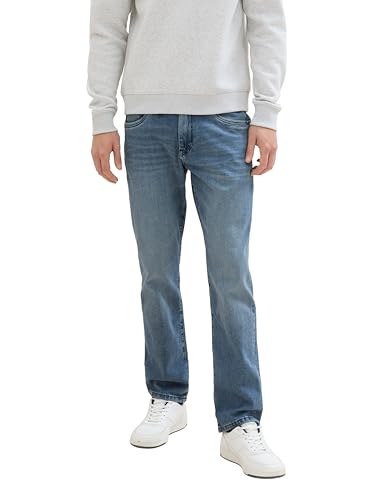 TOM TAILOR Herren 1035877 Marvin Straight Jeans, 10141-Stone Blue Denim, 31W x 30L TOM TAILOR Herren 1035877 Marvin Straight Jeans, 10141-Stone Blue Denim, 31W x 30L von TOM TAILOR
