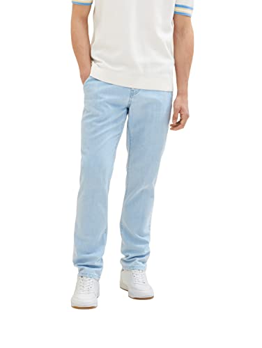 TOM TAILOR Herren 1036291 Josh Regular Slim Jeans, 10112 - Clean Light Stone Blue Denim, 33W / 34L von TOM TAILOR