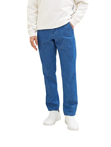 TOM TAILOR Herren 1036291 Josh Regular Slim Jeans, 10113 - Clean Mid Stone Blue Denim, 34W / 34L von TOM TAILOR