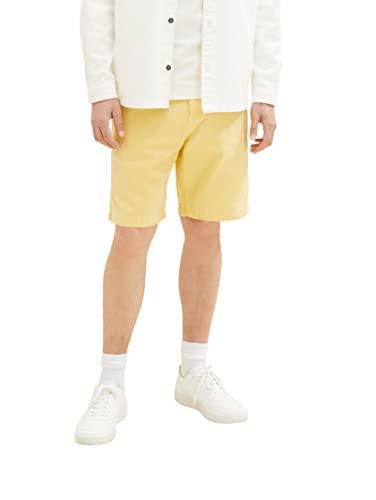 TOM TAILOR Herren 1036300 Bermuda Shorts, 16719 - Corn Yellow, 30 von TOM TAILOR