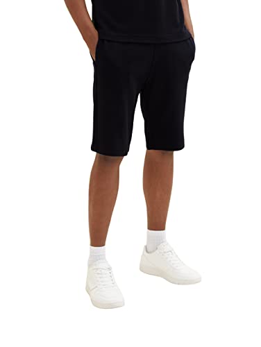 TOM TAILOR Herren 1036350 Bermuda Sweatpants Shorts, 10668 - Sky Captain Blue, S von TOM TAILOR