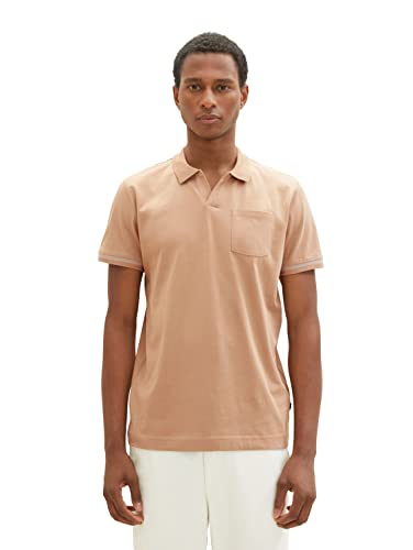 TOM TAILOR Herren 1036368 Poloshirt mit Brusttasche, 24048-Desert Fawn, L TOM TAILOR Herren 1036368 Poloshirt mit Brusttasche, 24048-Desert Fawn, L von TOM TAILOR