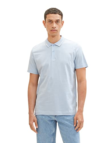 TOM TAILOR Herren 1036437 Poloshirt mit Streifen, 31992-Stonington Blue White Stripes, XL TOM TAILOR Herren 1036437 Poloshirt mit Streifen, 31992-Stonington Blue White Stripes, XL von TOM TAILOR