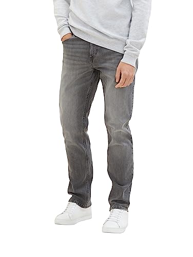 TOM TAILOR Herren Josh Regular Slim Jeans, 10230 - Grey Denim, 29/30 von TOM TAILOR