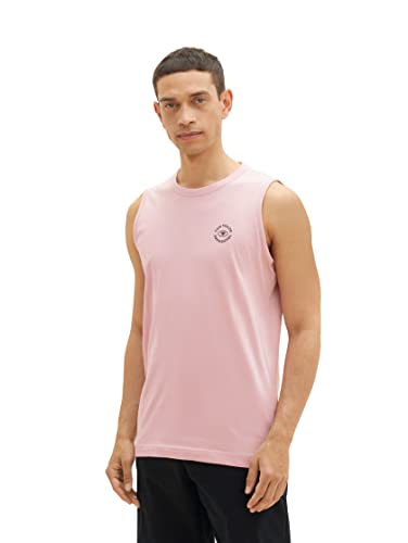 TOM TAILOR Herren 1037261 Tanktop, 11055 - Morning Pink, XXL von TOM TAILOR