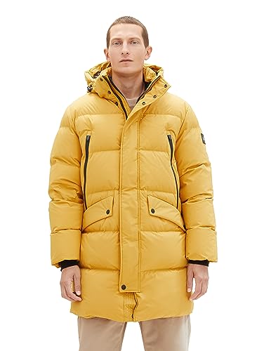 TOM TAILOR Herren 1037357 Recycled Down Puffer-Parka mit Abnehmbarer Kapuze, 10533-golden Fall, M TOM TAILOR Herren 1037357 Recycled Down Puffer-Parka mit Abnehmbarer Kapuze, 10533-golden Fall, M von TOM TAILOR