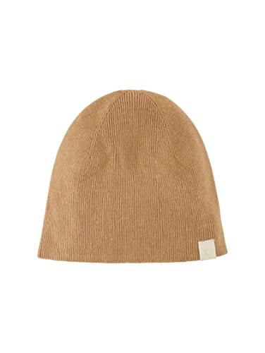 TOM TAILOR Herren 1038511 Beanie Wollmütze, 32722-beach Sand Melange, OneSize von TOM TAILOR