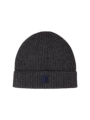 TOM TAILOR Herren 1038514 Beanie Wollmütze, 10617-Black Grey Melange, OneSize von TOM TAILOR