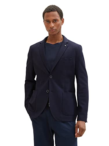 TOM TAILOR Herren 1038546 Sakko, 10668 - Sky Captain Blue, 46 von TOM TAILOR