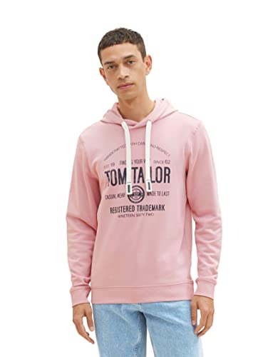 TOM TAILOR Herren 1038605 Sweatshirt, 11055 - Morning Pink, XXL von TOM TAILOR