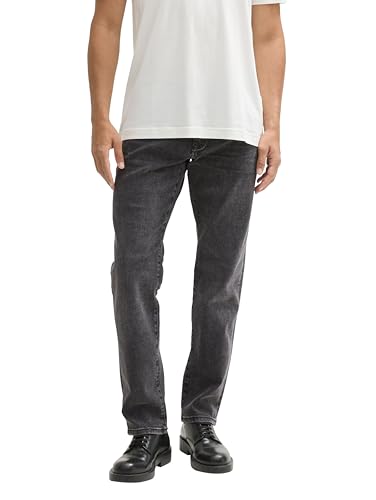 TOM TAILOR Herren 1043084 Marvin Straight Fit Jeans, 10213-Clean Mid Stone Grey Denim, 36W x 36L von TOM TAILOR
