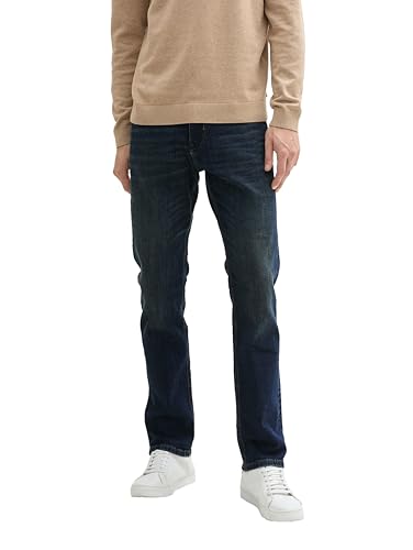 TOM TAILOR Herren 1044860 Marvin Straight Fit Jeans, 10147-Stone Blue Denim Tint, 32W x 36L von TOM TAILOR