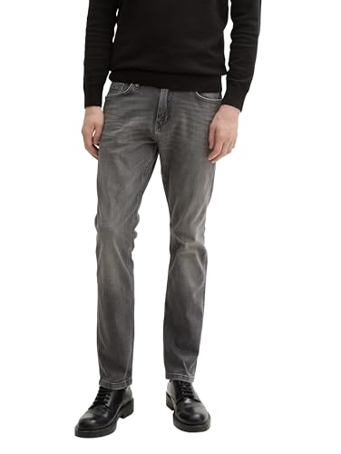 TOM TAILOR Marvin Straight Jeans, Tinted Blue Denim, 32/36 von TOM TAILOR