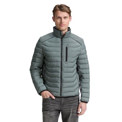 TOM TAILOR Herren 1046223 Jacke, 21951-Washed Jasper Green, XL von TOM TAILOR