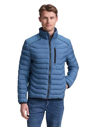 TOM TAILOR Herren 1046223 Jacke, 38224-Real Teal Blue, XL von TOM TAILOR