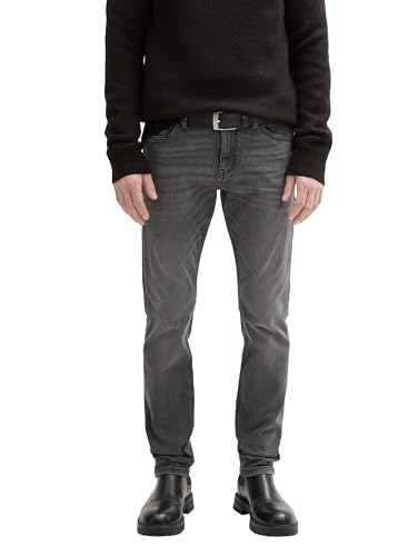 TOM TAILOR Herren 1046964 Josh Regular Slim Jeans, 10233 - Stone Grey Denim, 34W / 32L EU von TOM TAILOR