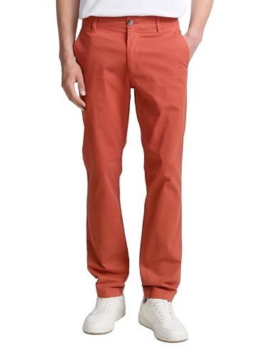 TOM TAILOR Herren 1047264 Hose, 38321-Rust Red, 34W / 34L von TOM TAILOR