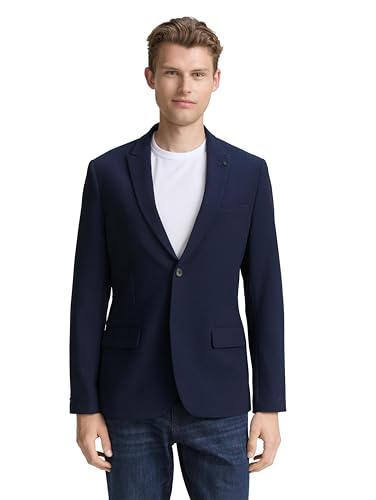 TOM TAILOR Herren 1048009 Sakko, 10668-Sky Captain Blue, 48 von TOM TAILOR