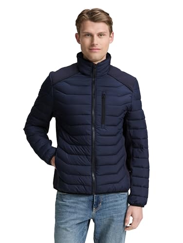 TOM TAILOR Herren 1048127 Jacke, 10668-Sky Captain Blue, XXXL von TOM TAILOR