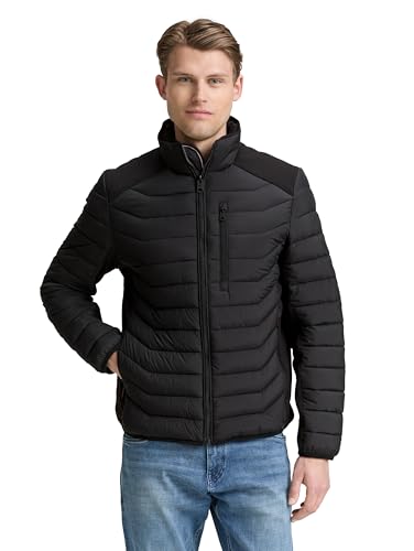 TOM TAILOR Herren 1048127 Jacke, 29999-Black, XXL von TOM TAILOR