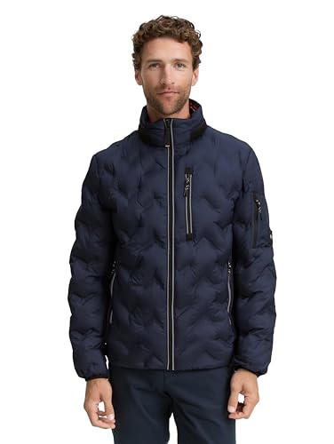 TOM TAILOR Herren 1048128 Jacke, 10668-Sky Captain Blue, XXXL von TOM TAILOR