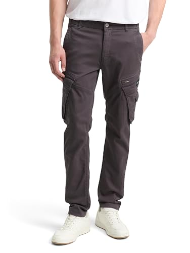 TOM TAILOR Herren 1049438 Hose, 10899-Tarmac Grey, 36/34 von TOM TAILOR