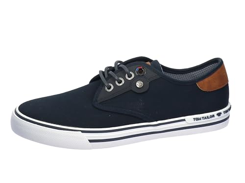 Tom Tailor Herren 5383007 Sneaker, Navy, 41 EU von TOM TAILOR