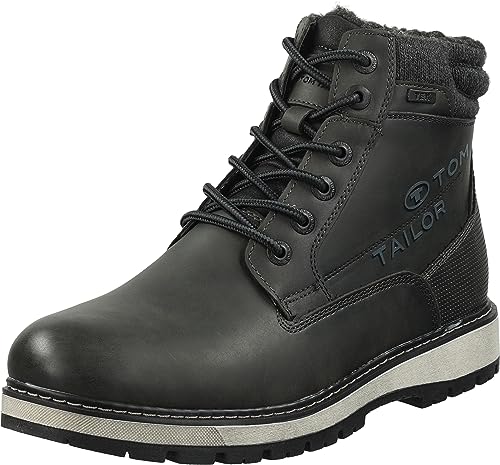 Tom Tailor Herren 4280210009 Mode-Stiefel, Coal, 41 EU von TOM TAILOR