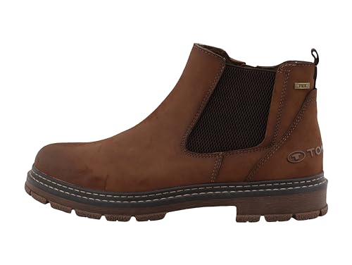 Tom Tailor Herren 4280350008 Stiefelette, Whisky, 41 EU von TOM TAILOR