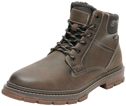 Tom Tailor Herren 4280350009 Mode-Stiefel, mokka, 41 EU von TOM TAILOR