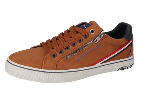 TOM TAILOR Herren 5380503 Sneaker, Cognac, 41 EU von TOM TAILOR