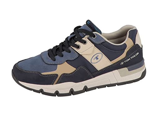 Tom Tailor Herren 5383405 Sneaker, Navy, 43 EU von TOM TAILOR