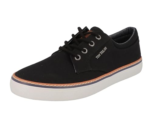 TOM TAILOR Herren 5385202 Sneaker, Schwarz, 42 EU von TOM TAILOR