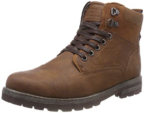 Tom Tailor Herren 585100130 Klassische Stiefel, Braun (Cognac 00205), 44 EU von TOM TAILOR