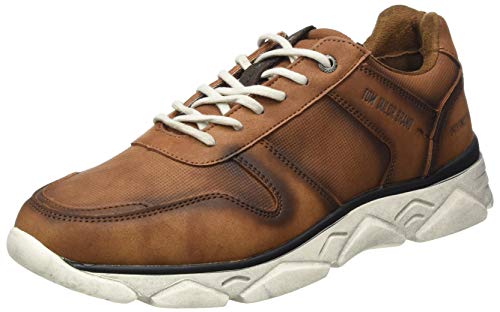 Tom Tailor Herren 9080102 Sneaker, Cognac, 44 EU von TOM TAILOR