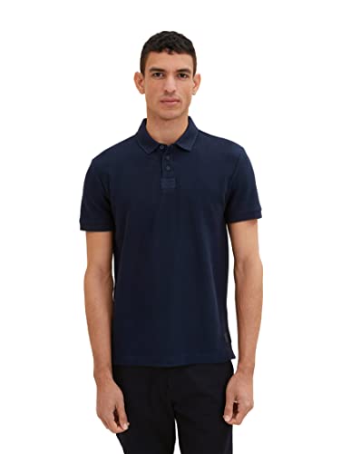 TOM TAILOR Herren Basic Poloshirt 1035564, 10668 - sky captain blue, L von TOM TAILOR