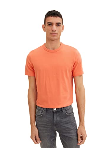 TOM TAILOR Herren Basic T-Shirt aus Baumwolle TOM TAILOR Herren Basic T-Shirt aus Baumwolle von TOM TAILOR