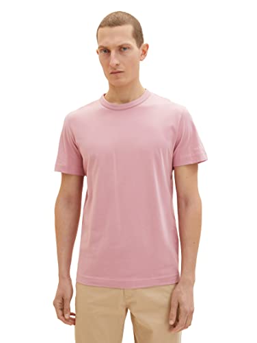 TOM TAILOR Herren Basic T-Shirt aus Baumwolle von TOM TAILOR