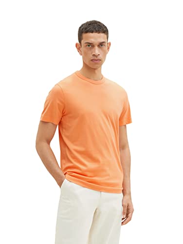 TOM TAILOR Herren Basic T-Shirt aus Baumwolle von TOM TAILOR