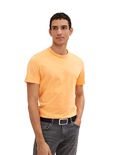 TOM TAILOR Herren Basic T-Shirt aus Baumwolle von TOM TAILOR