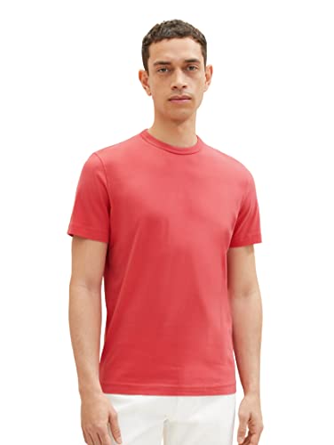 TOM TAILOR Herren Basic T-Shirt aus Baumwolle von TOM TAILOR