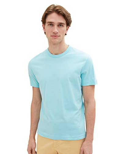 TOM TAILOR Herren Basic T-Shirt aus Baumwolle von TOM TAILOR