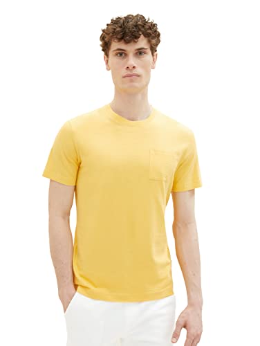 TOM TAILOR Herren Basic T-Shirt mit Brusttasche von TOM TAILOR