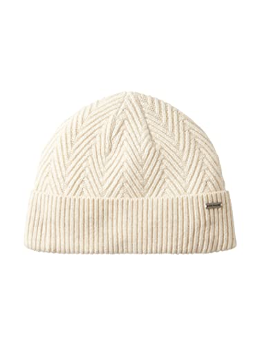 TOM TAILOR Herren Beanie Wollmütze 1034289, 30318 - Nice Off White Melange, ONESIZE von TOM TAILOR