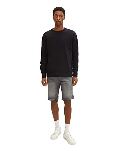 TOM TAILOR Herren Josh Regular Slim Bermuda Jeans Shorts 1029860, 10213 - Clean Mid Stone Grey Denim, 31 TOM TAILOR Herren Josh Regular Slim Bermuda Jeans Shorts 1029860, 10213 - Clean Mid Stone Grey Denim, 31 von TOM TAILOR