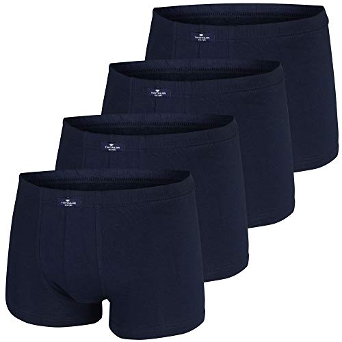 TOM TAILOR Herren Boxershorts Pants | 4 Stück in Dose (M | 5, 4 x Navy) von TOM TAILOR